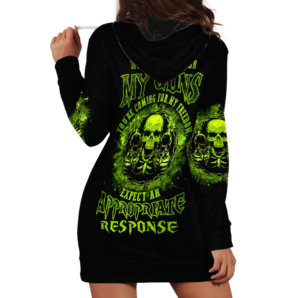 gun-skull-hoodie-dress-when-you-come-for-my-gun-expect-an-appropriate-response