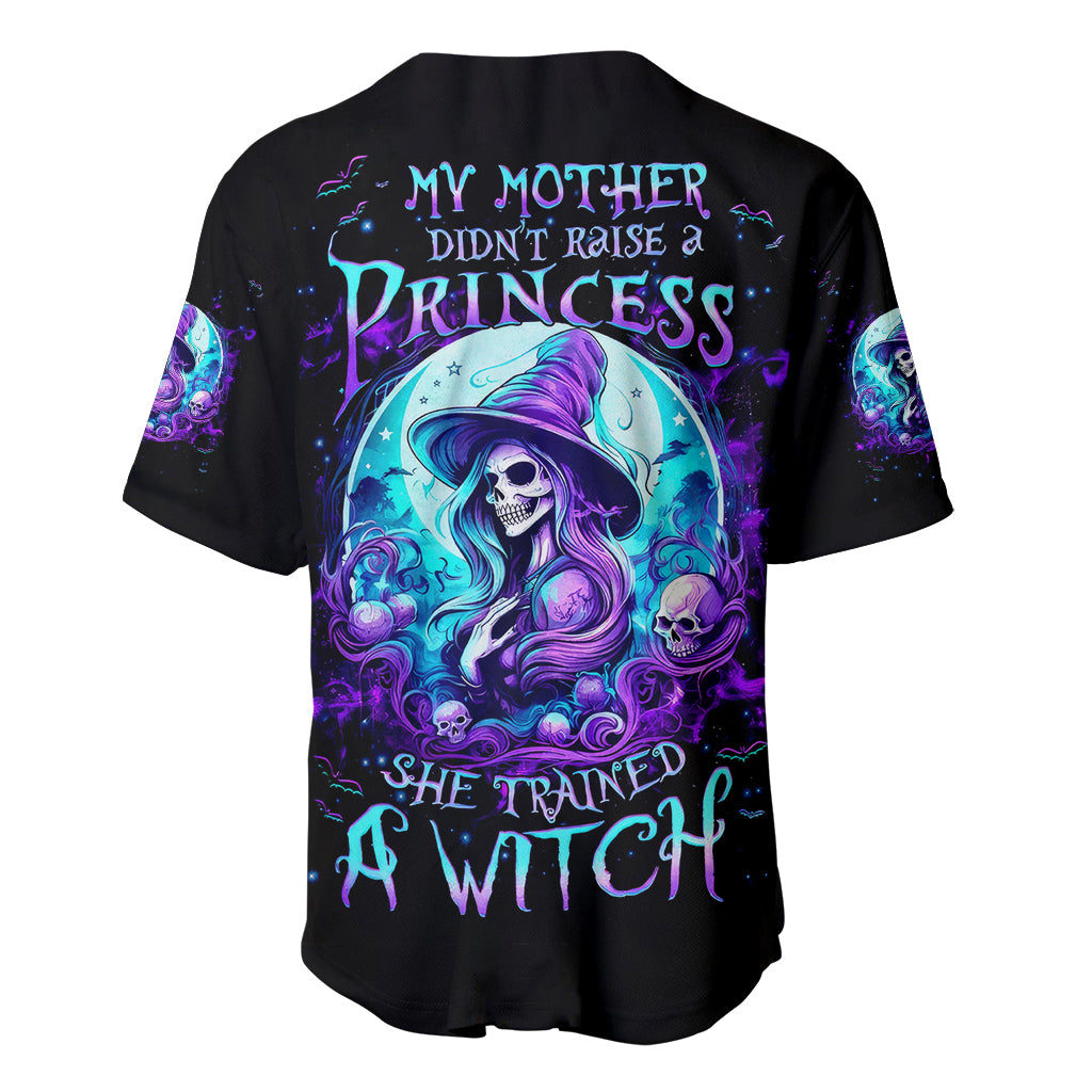 witch-skull-baseball-jersey-my-mother-didnt-raise-a-princess-she-trained-a-witch