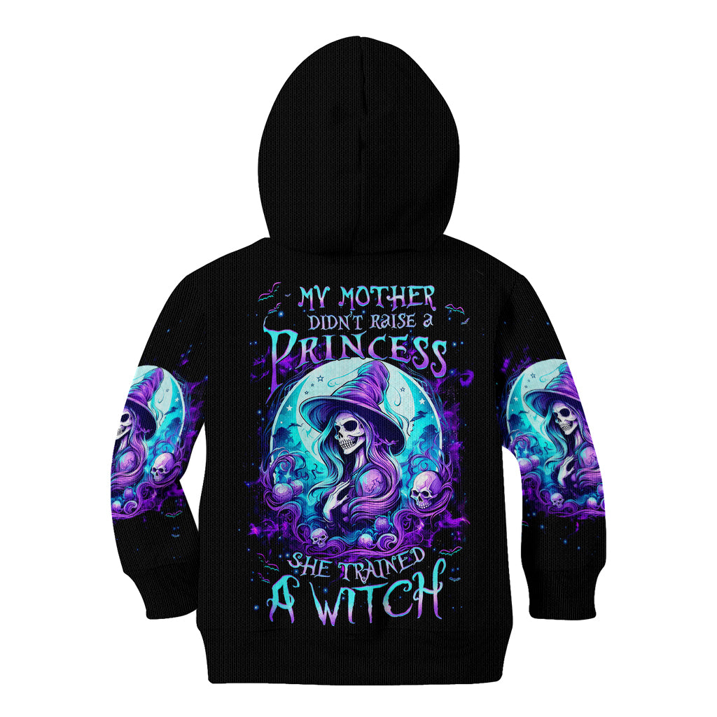 witch-skull-kid-hoodie-my-mother-didnt-raise-a-princess-she-trained-a-witch