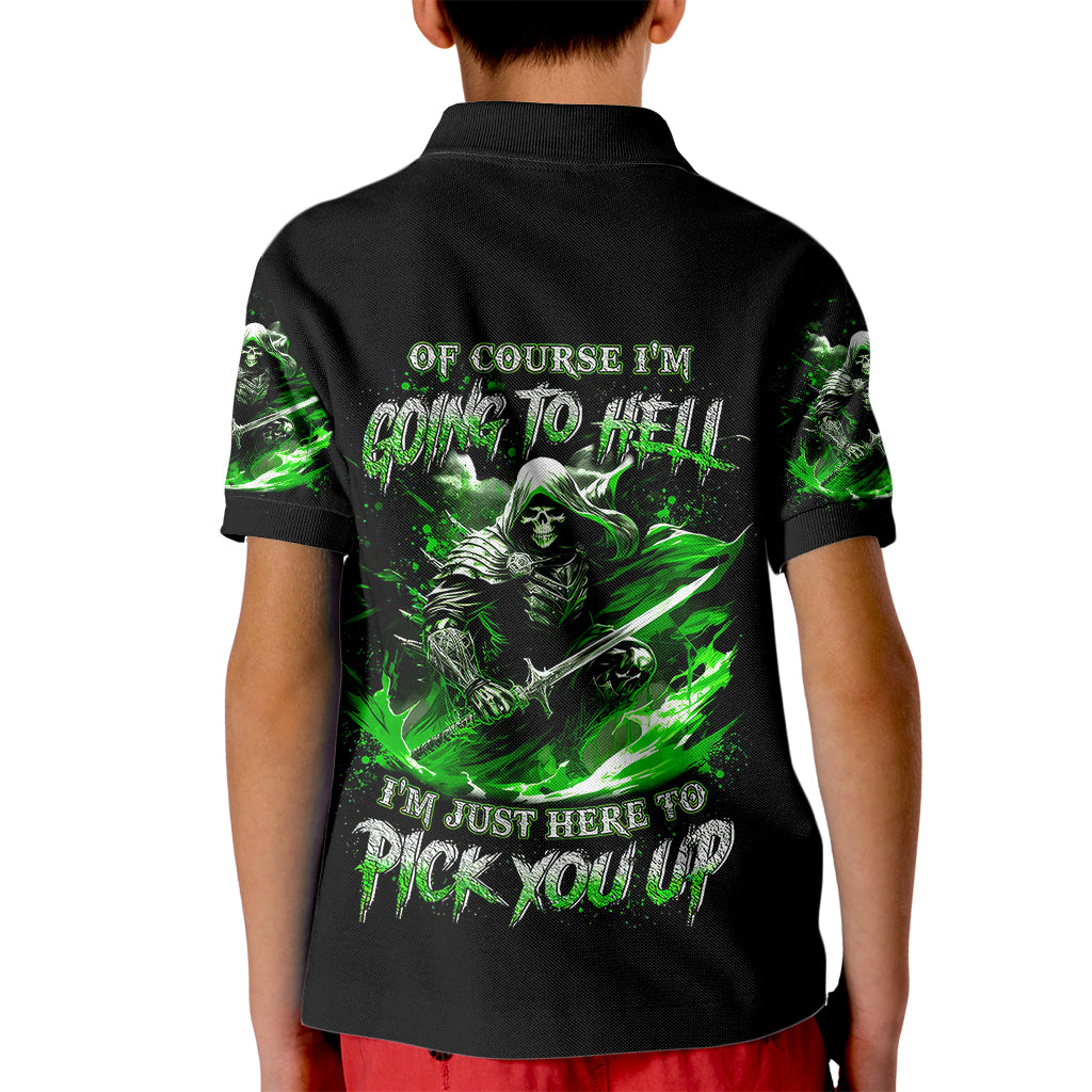 warrior-skull-kid-polo-shirt-of-course-im-going-to-hell-just-pick-you-up