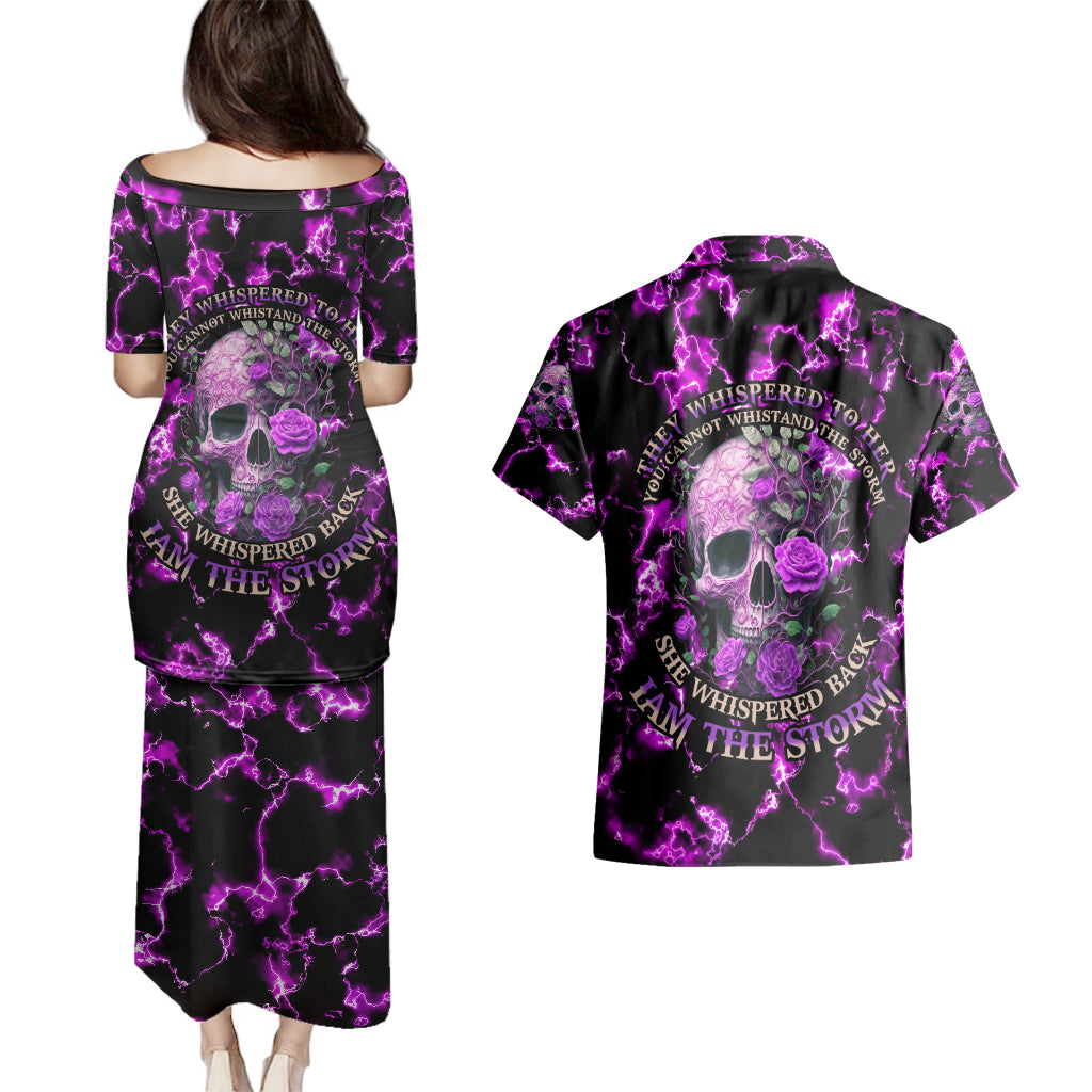 rose-skull-couples-matching-puletasi-dress-and-hawaiian-shirt-she-whispered-back-i-am-the-storm