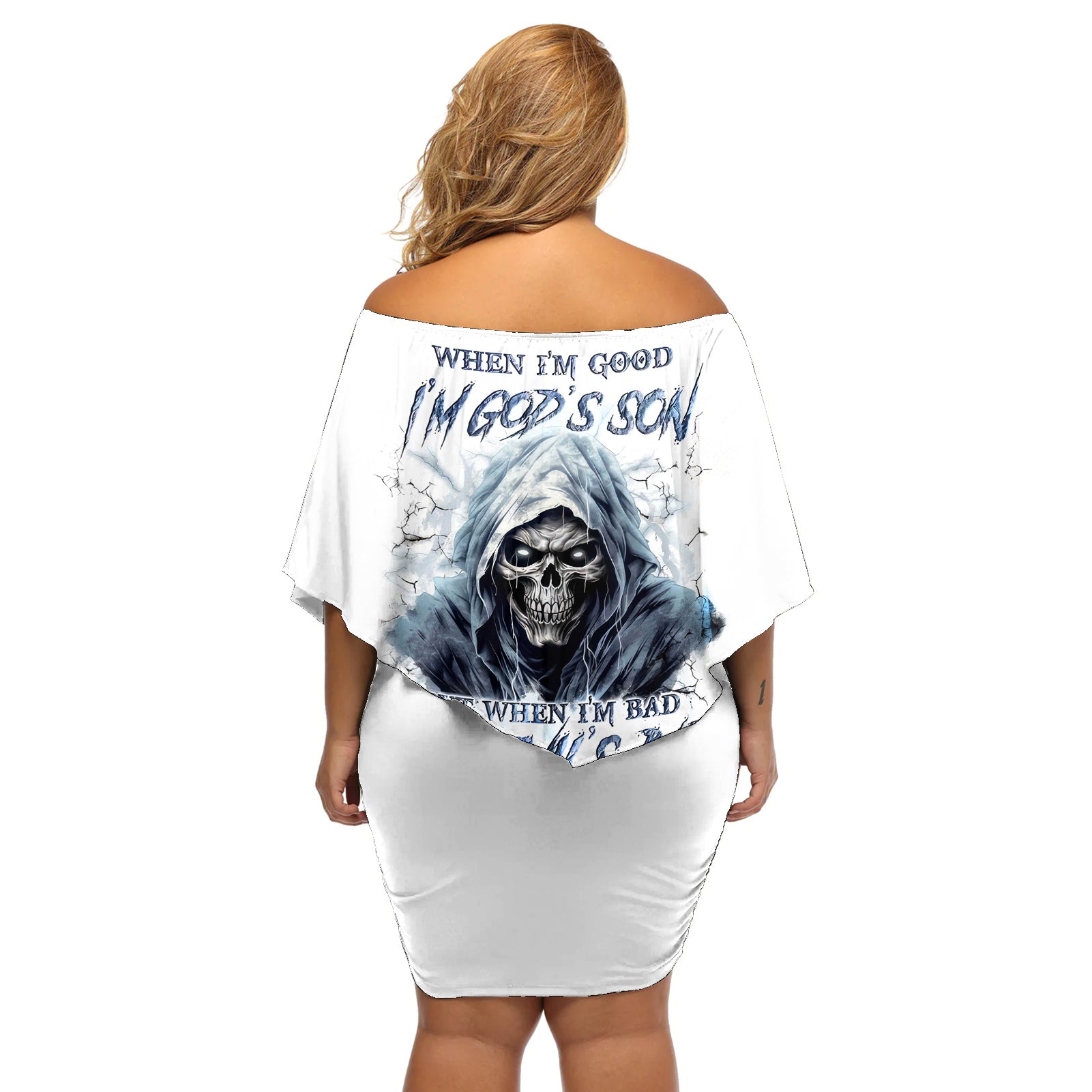 death-skull-off-shoulder-short-dress-when-im-good-i-gods-son-but-when-im-bad-im-devils-dad