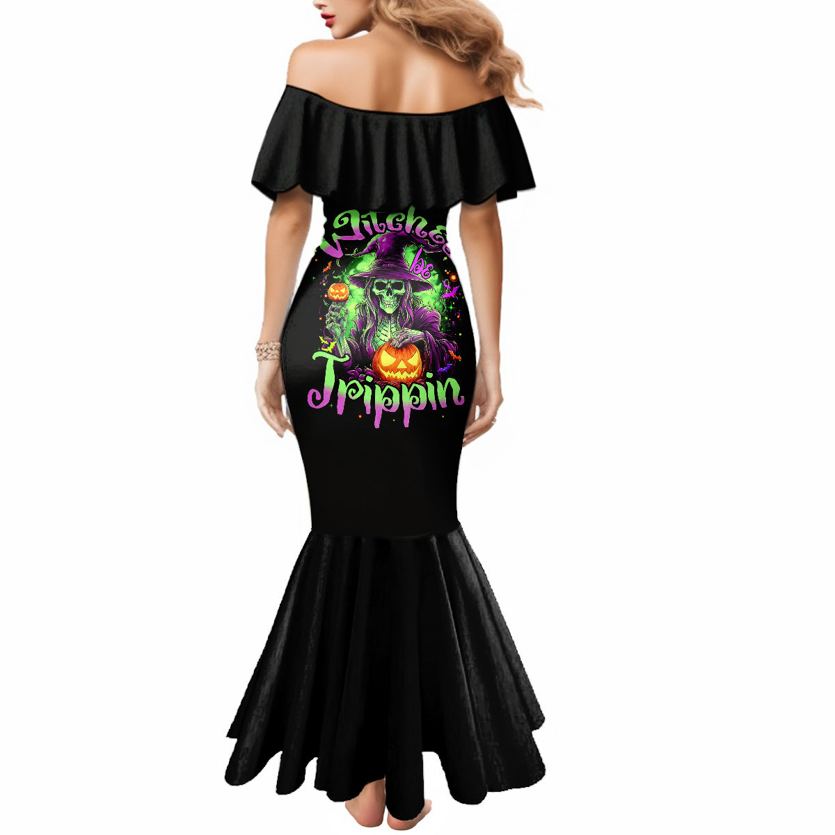 pumpkin-witch-skull-mermaid-dress-witches-be-trippin