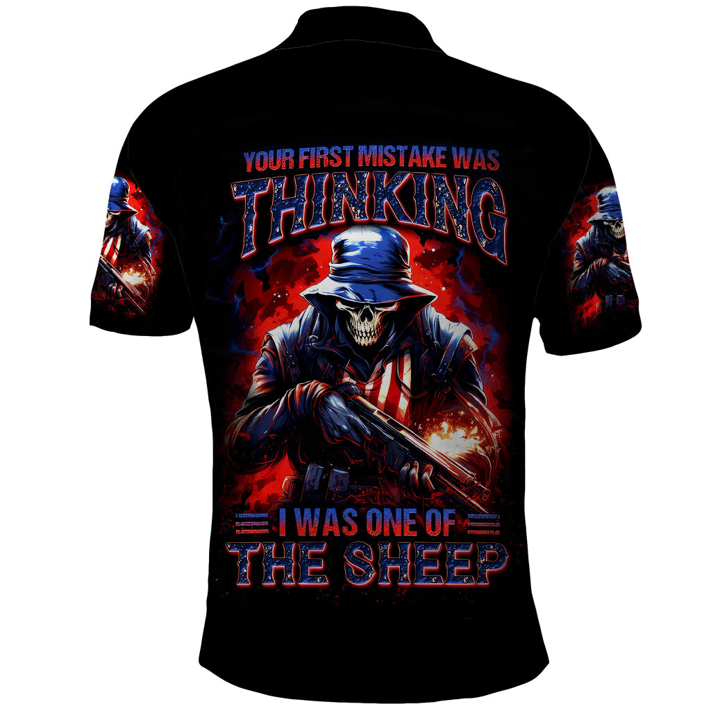 soldier-skull-polo-shirt-your-first-mistake-was-thinking-i-was-one-of-the-sheep