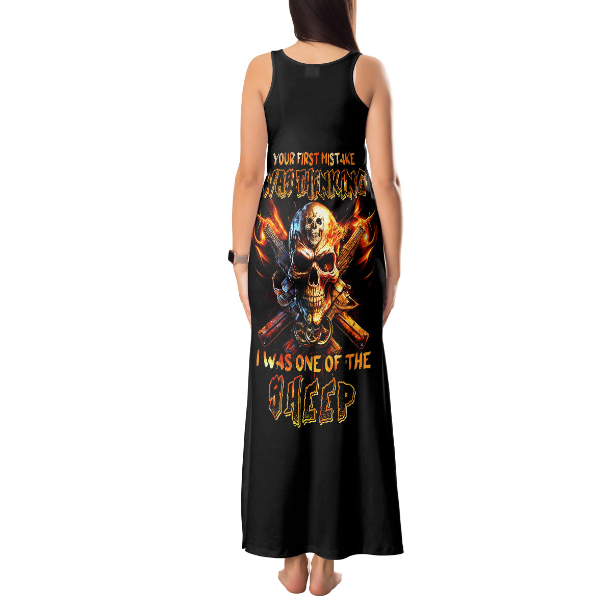 fire-gun-skull-tank-maxi-dress-your-first-mistake-was-thinking-i-was-one-of-the-sheep