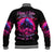 Rose Skull Baseball Jacket I Have 3 Sides And You Never Want To See