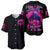 Rose Skull Baseball Jersey I Have 3 Sides And You Never Want To See