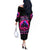 Rose Skull Off The Shoulder Long Sleeve Dress I Have 3 Sides And You Never Want To See