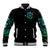 Flame Skull Baseball Jacket I Don't Stop When I Tired I Stop When I Fucking Done