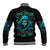 Lady Skull Baseball Jacket Iam A Good Person But Don't Give Me Are To Show My Evil Side