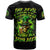 Irish Skull T Shirt The Devil Whispered To Me I'm Coming For You I Whisper Back Bring Beer