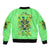 Irish Skull Bomber Jacket I'm Not Anti Social I'm Just Not User Friendly