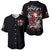 Devil Skull Baseball Jersey In Every Angel A Demon Hides And In Every Demon An Angel Strides