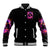 Rose Skull Baseball Jacket Beasuty In Beast Mode