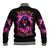 Rose Skull Baseball Jacket Beasuty In Beast Mode