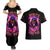 Rose Skull Couples Matching Summer Maxi Dress and Hawaiian Shirt Beasuty In Beast Mode