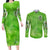 Irish Skull Couples Matching Long Sleeve Bodycon Dress and Long Sleeve Button Shirt Irish Today