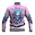 Rose Skull Baseball Jacket Bullshit So The Bitch In Me Come Out To Play