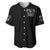 Rose Skull Baseball Jersey Heaven Don't Want Me And Hell's Afraid I'll Take Over