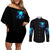 flame-skull-couples-matching-off-shoulder-short-dress-and-long-sleeve-button-shirts-im-never-alone-my-demons-with-me-247