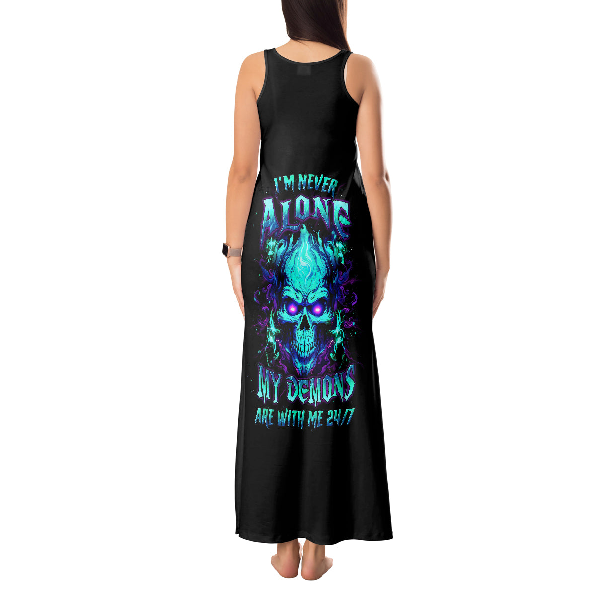 flame-skull-tank-maxi-dress-im-never-alone-my-demons-with-me-247