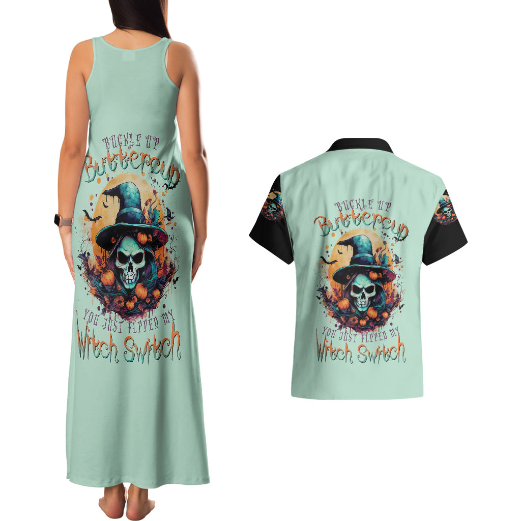 witch-skull-couples-matching-tank-maxi-dress-and-hawaiian-shirt-buckle-up-buttercup-you-just-flipped-my-witch-switch