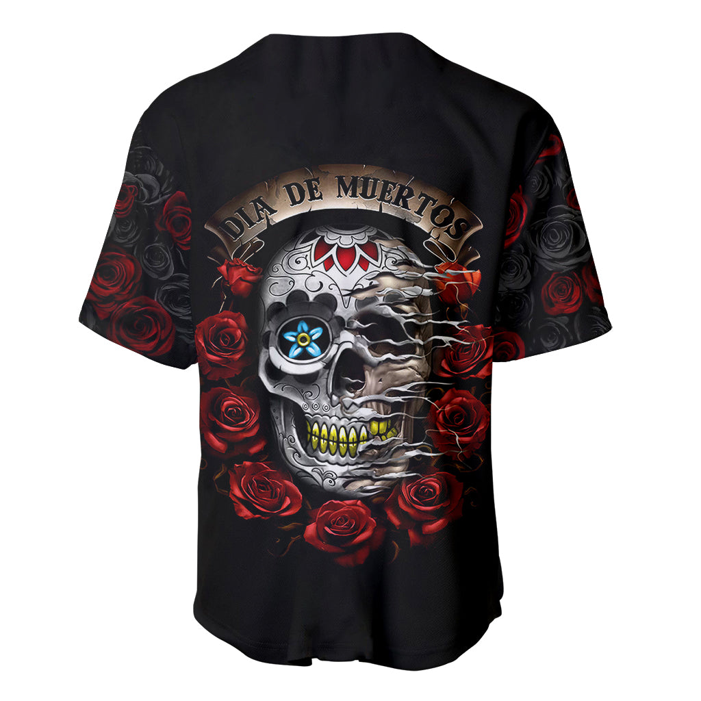 dia-de-muertos-baseball-jersey-day-of-the-death-rose-skull