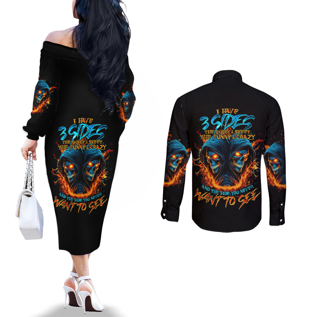 double-fire-skull-couples-matching-off-the-shoulder-long-sleeve-dress-and-long-sleeve-button-shirts-i-have-3-side-quite-funny-and-the-side-you-never-want-to-see