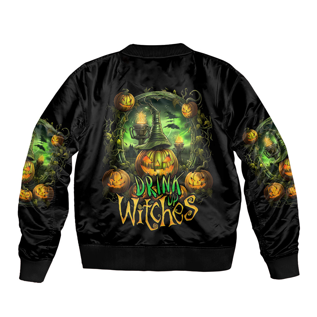 pumpkin-skull-bomber-jacket-drink-up-witches