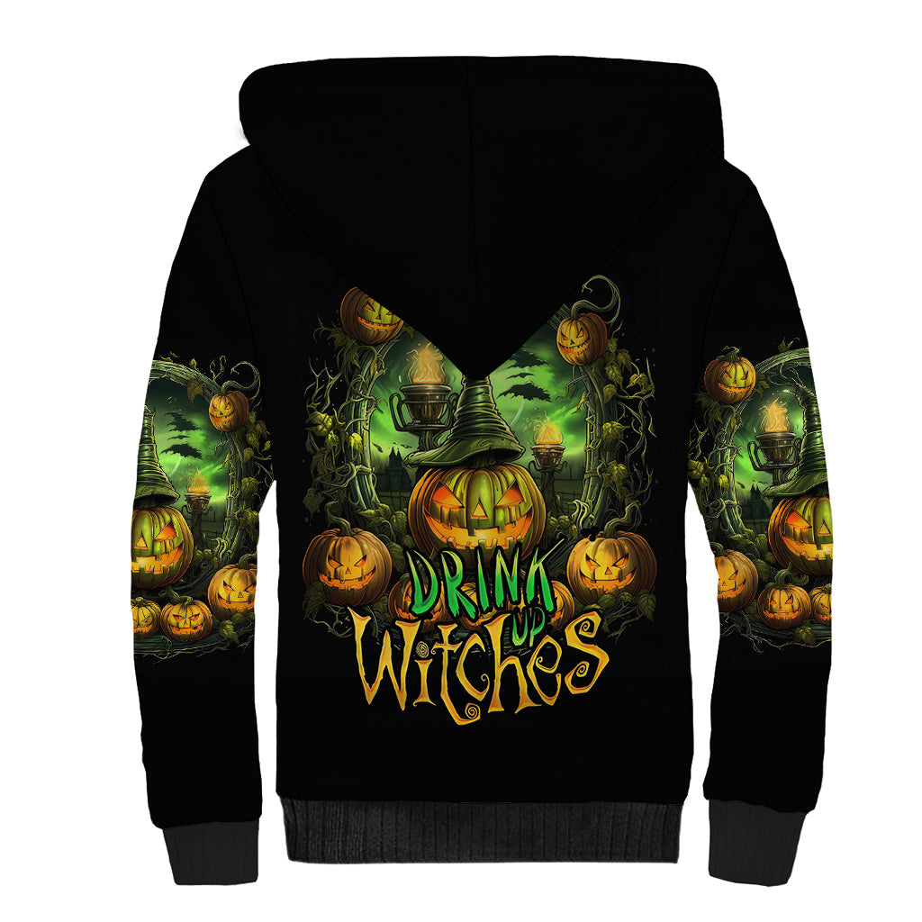 pumpkin-skull-sherpa-hoodie-drink-up-witches