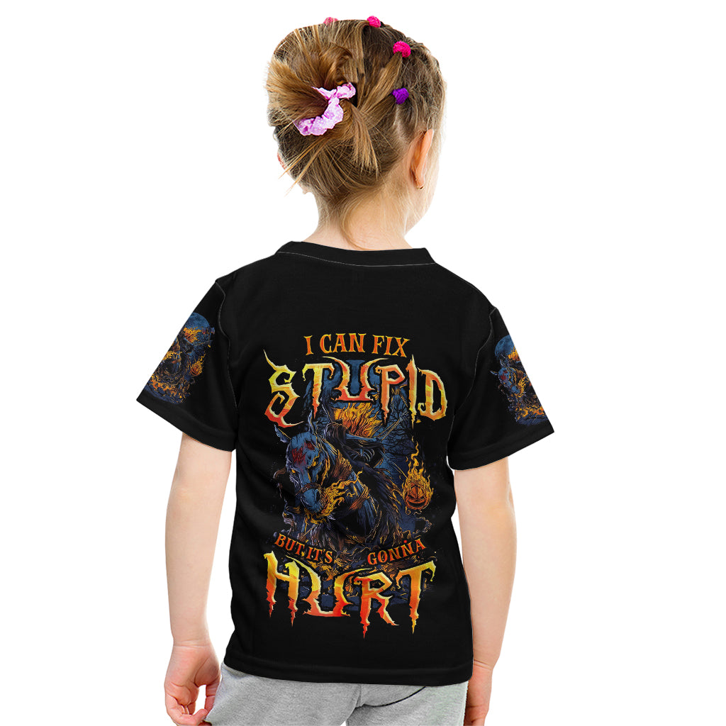 jack-o-lantern-skull-kid-t-shirt-i-can-fix-stupid-but-its-gonna-hurt