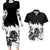 fire-skull-couples-matching-long-sleeve-bodycon-dress-and-hawaiian-shirt-scream-in-fire