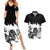 fire-skull-couples-matching-summer-maxi-dress-and-hawaiian-shirt-scream-in-fire