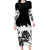 fire-skull-long-sleeve-bodycon-dress-scream-in-fire