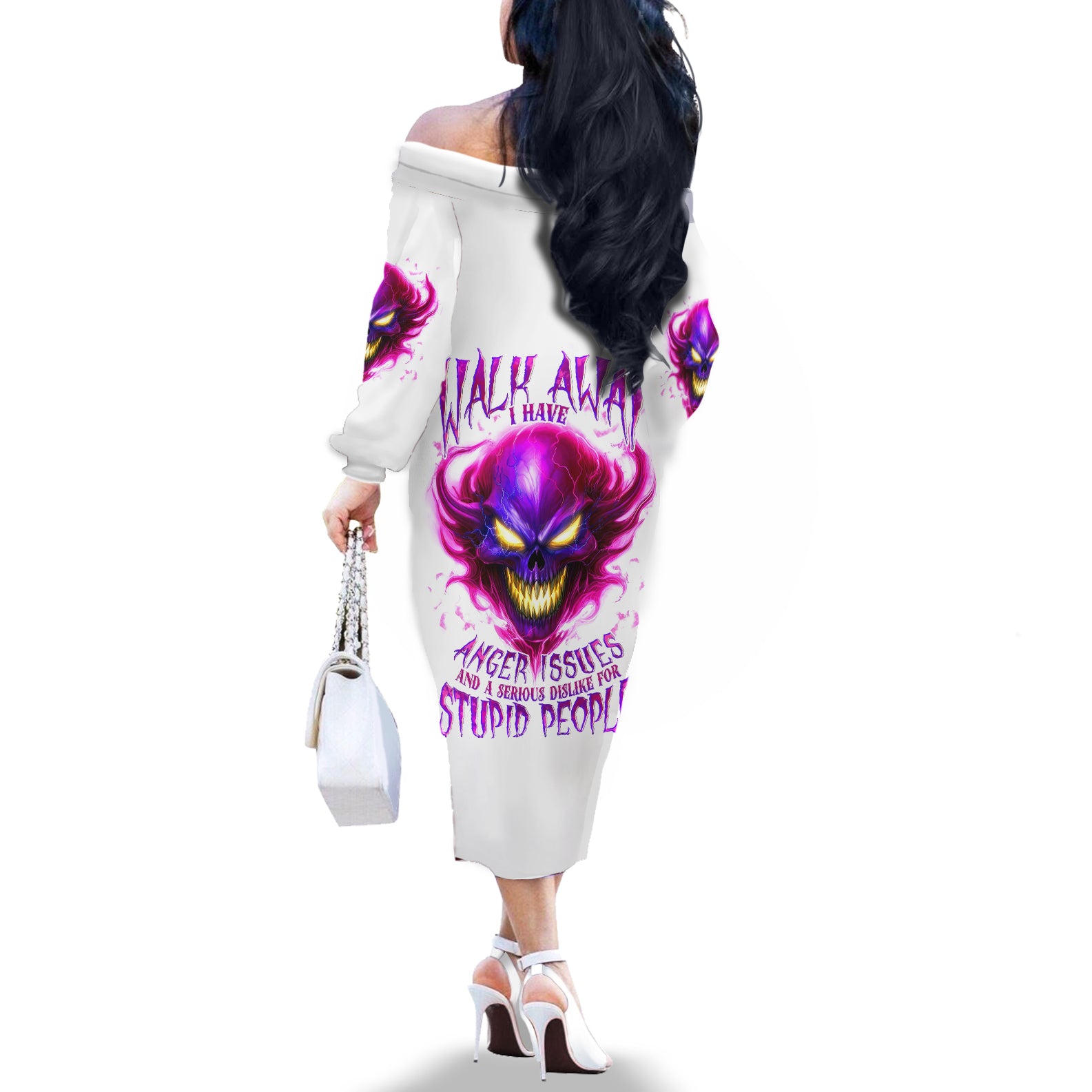 flame-skull-off-the-shoulder-long-sleeve-dress-walk-away-i-have-anger-issues-and-dislike-for-stupod-people