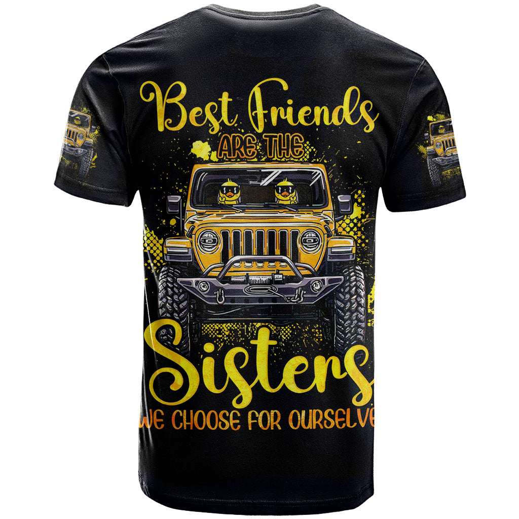 duck-jeep-t-shirt-best-friend-are-the-sisters