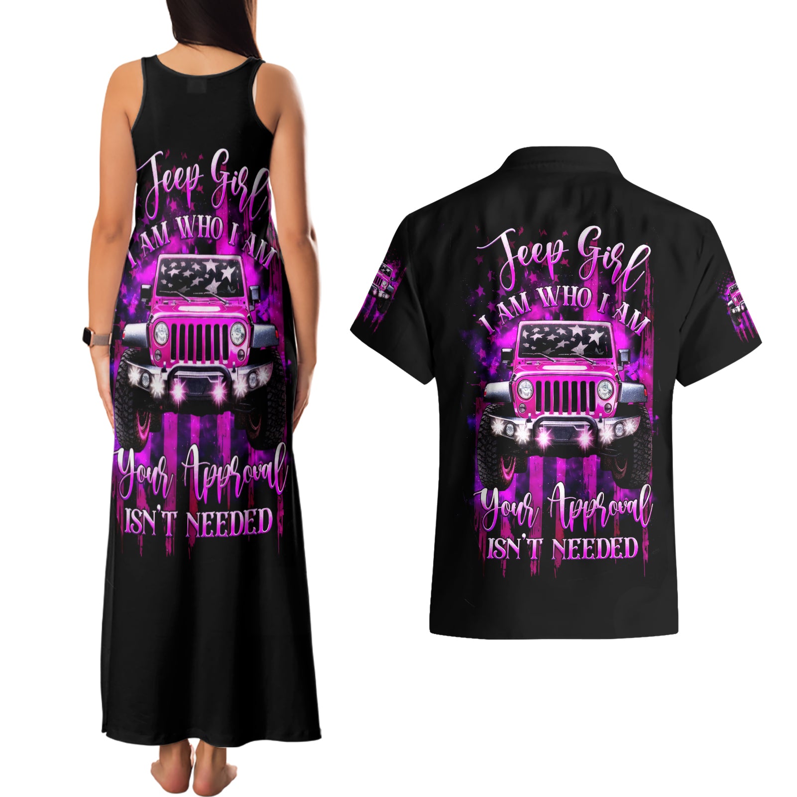 jeep-girl-couples-matching-tank-maxi-dress-and-hawaiian-shirt-jeep-girl-iam-who-iam-your-approval-isnt-needed