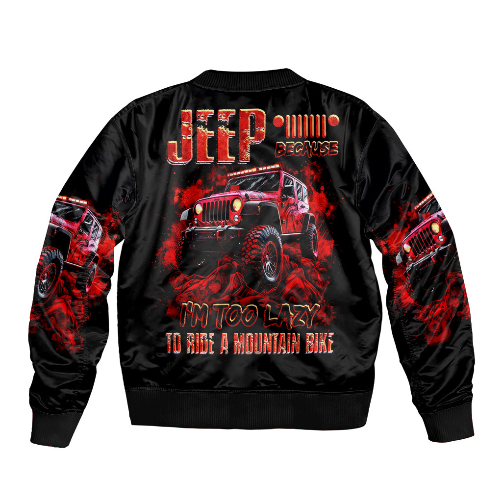 red-jeep-bomber-jacket-jeep-because-im-too-lazy-to-ride-a-mountain-bike