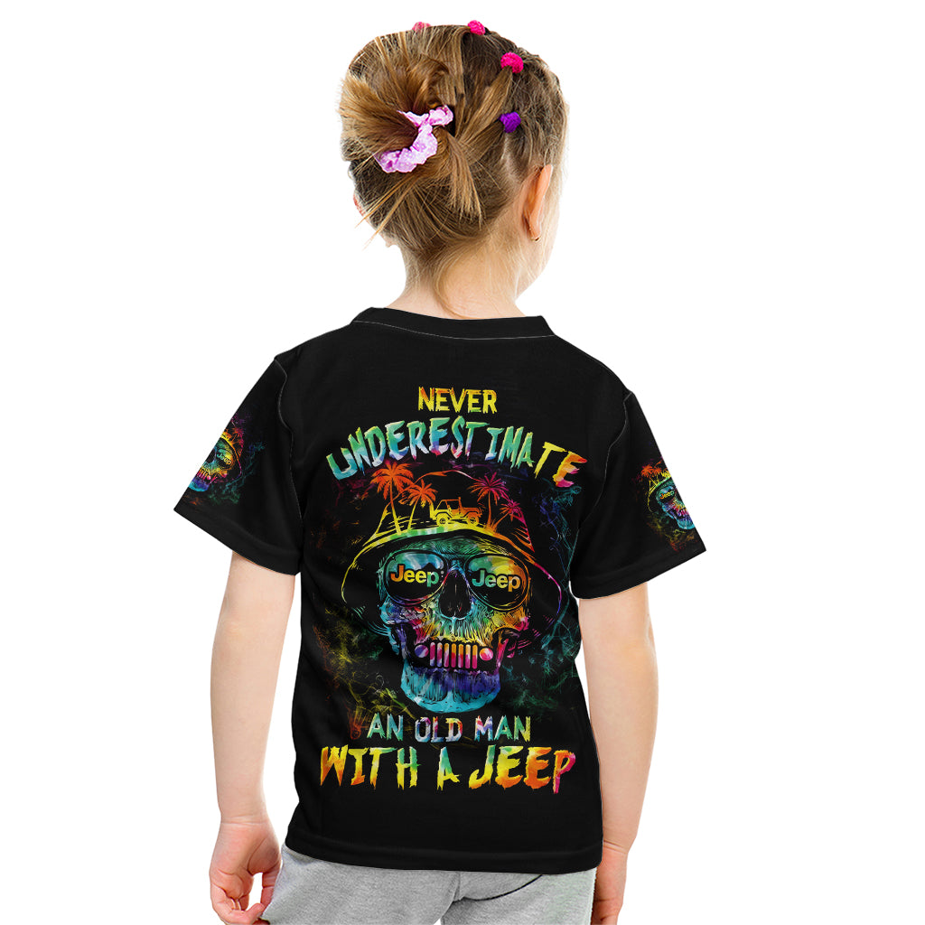 skull-jeep-kid-t-shirt-never-underestimate-an-old-man-with-a-jeep