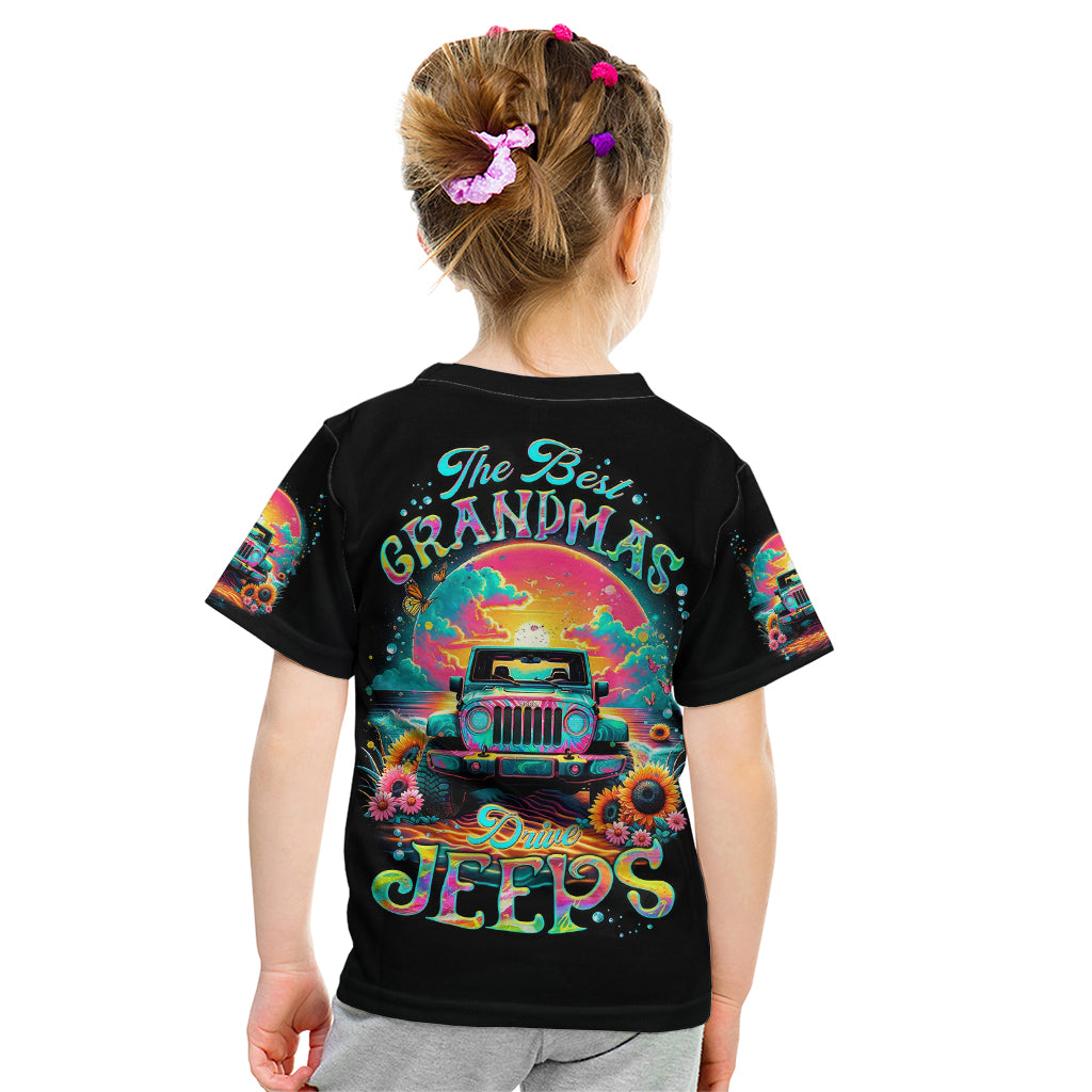 Beach Jeep Kid T Shirt The Best Grandmas Drive Jeeps