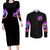 Buffterfly Jeep Couples Matching Long Sleeve Bodycon Dress and Long Sleeve Button Shirt The Best Grandmas Drive Jeeps