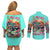 Flower Jeep Couples Matching Off Shoulder Short Dress and Long Sleeve Button Shirt The Best Moms Drive Jeeps