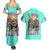 Flower Jeep Couples Matching Summer Maxi Dress and Hawaiian Shirt The Best Moms Drive Jeeps