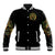 Rose Skull Baseball Jacket Don't Try Figure Me out