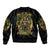 Rose Skull Bomber Jacket Don't Try Figure Me out