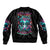 Twin Skull Bomber Jacket Don't Try Figure Me out I'm A Special Kind Of Twisted