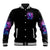 Lady Skull Baseball Jacket I'm Not Anti Social I'm Just Not User Friendly