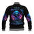 Flame Skull Baseball Jacket Its Not How Crazy I Am But How Much I enjoy It That Makes Me Dangeous