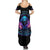 Flame Skull Summer Maxi Dress Its Not How Crazy I Am But How Much I enjoy It That Makes Me Dangeous