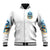 Wolf Skull Baseball Jacket You First Mistake Was Thinking I Was One Of The Sheep